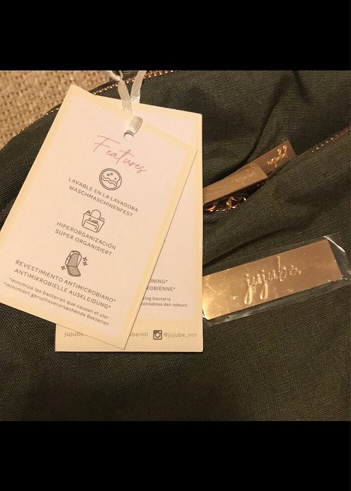 Jujube markalı bebek bezi çantası - Görsel 2