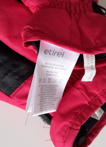 Çocuk Kayak eldiven. - Görsel 5