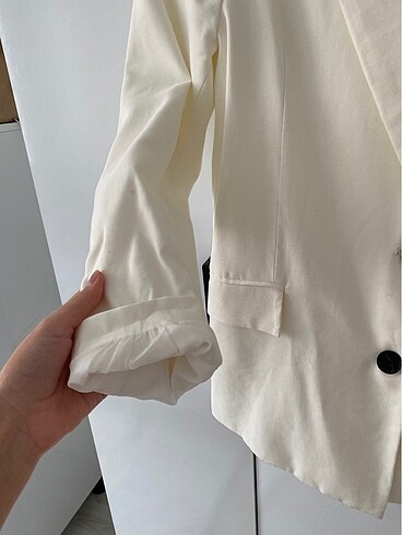 s Beden beyaz Renk blazer