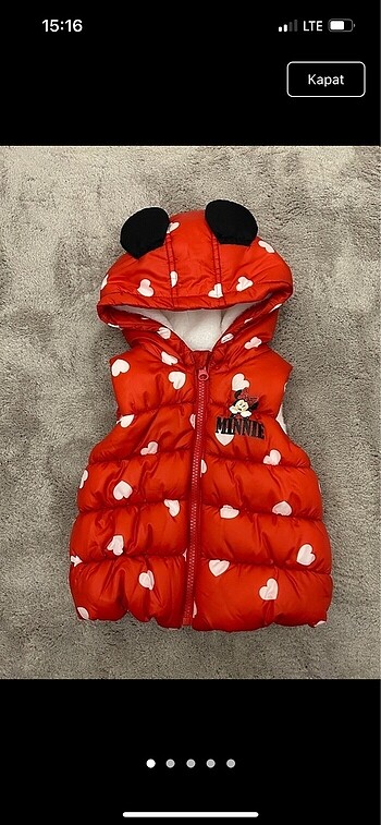 Minnie yelek