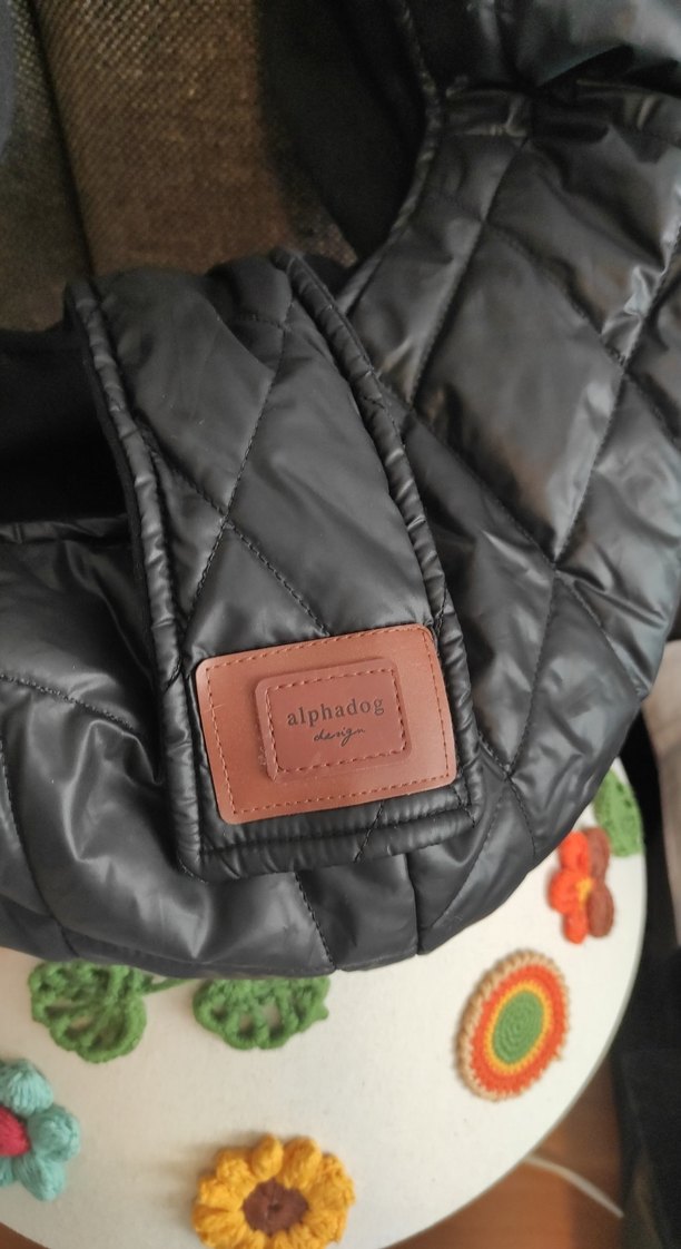 Siyah Kapitone köpek kedi taşıma çantası kanguru - Görsel 2