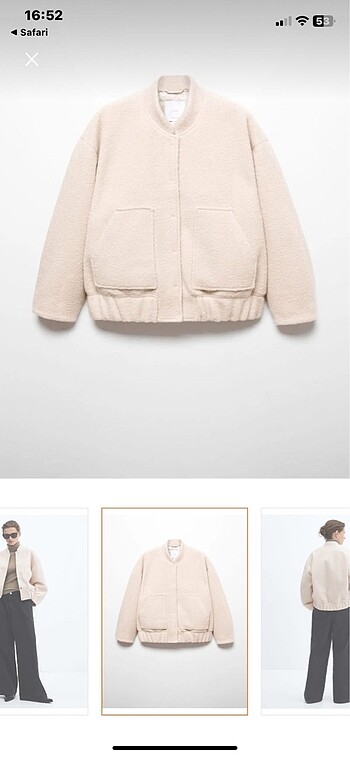 Bomber mango ceket
