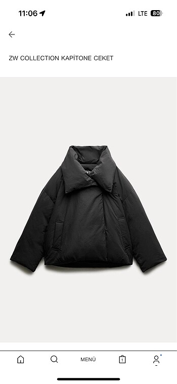 m Beden Zara mont