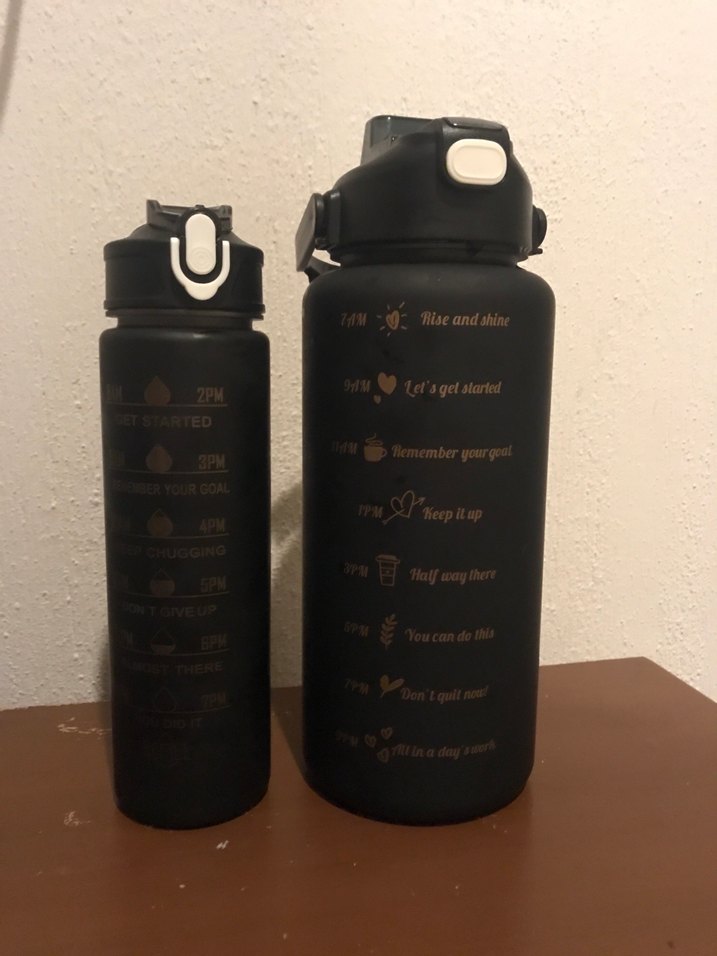 Siyah su matara seti - Görsel 2