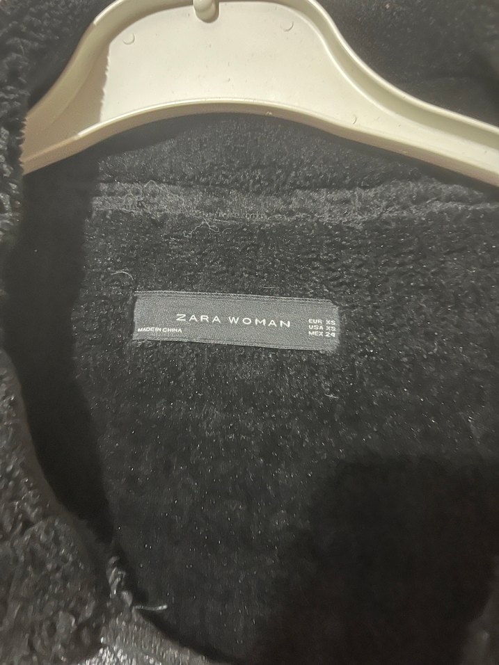 Siyah Kürklü Deri Biker Ceket - Görsel 4