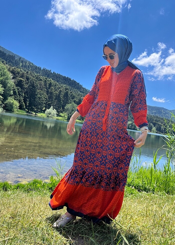 Uzun elbise - Görsel 2