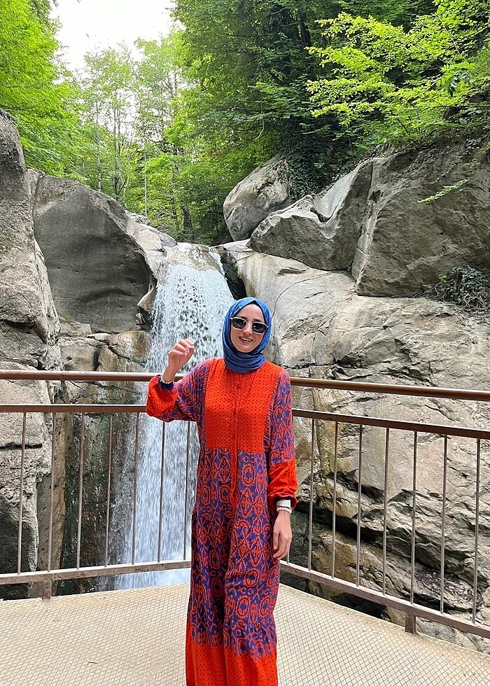 Uzun elbise - Görsel 5