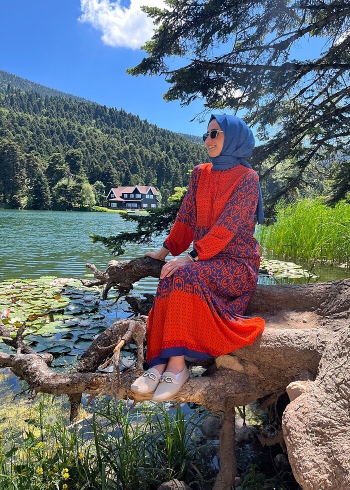 Uzun elbise - Görsel 3