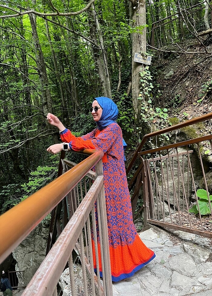 Uzun elbise - Görsel 4