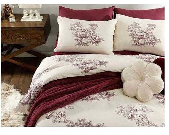 English Home Village Life Polycotton Tek Kişilik Nevresim