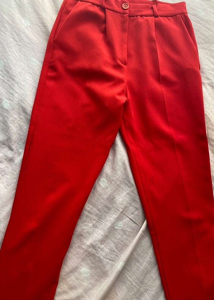 Kırmızı Pantolon - Görsel 5