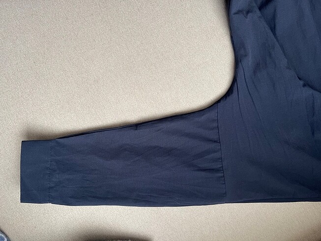 38 Beden Oversize Lacivert Gömlek