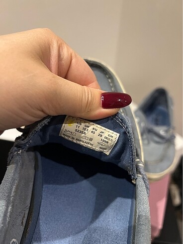 45 Beden mavi Renk Erkek Loafer