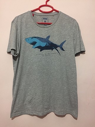 Mavi erkek t-shirt
