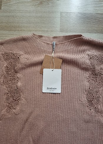 m Beden Stradivarius Pembe triko kazak