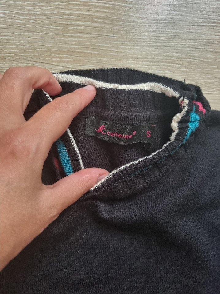 Y2K Triko Kadın Kazak- Omuz Açık - Görsel 3