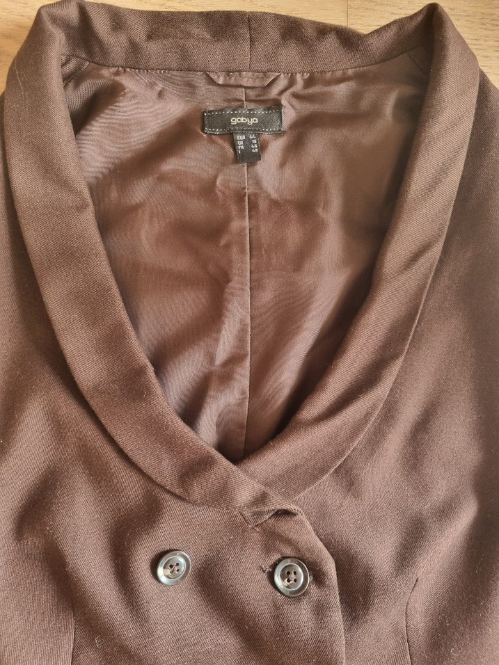 Kahverengi Klasik Yelek - Görsel 4