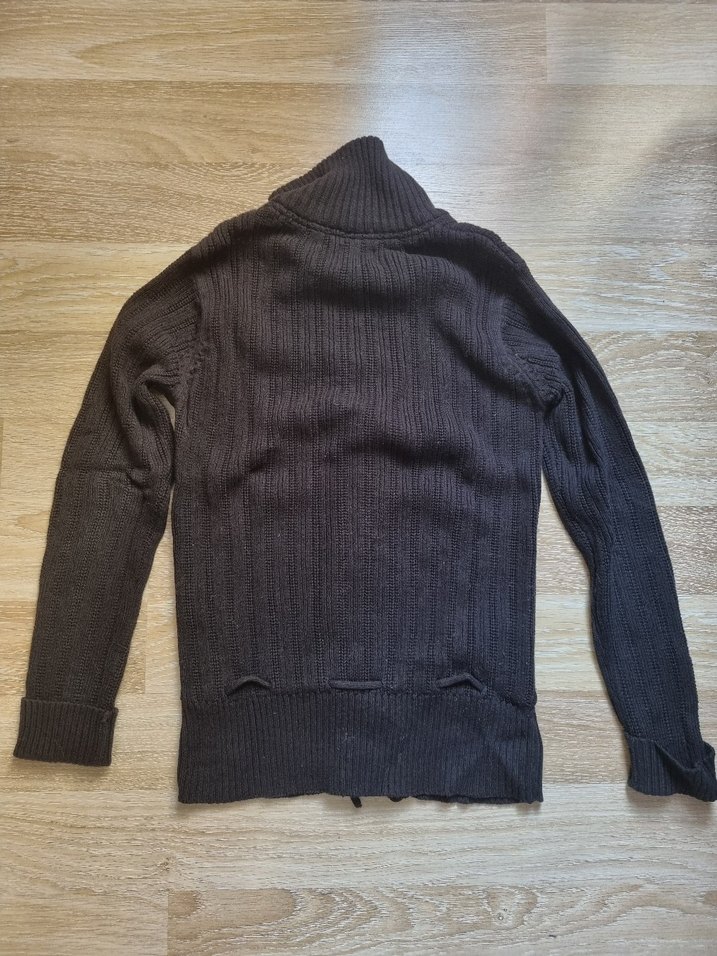 H&M Logg %100 Pamuklu Hırka - Görsel 3