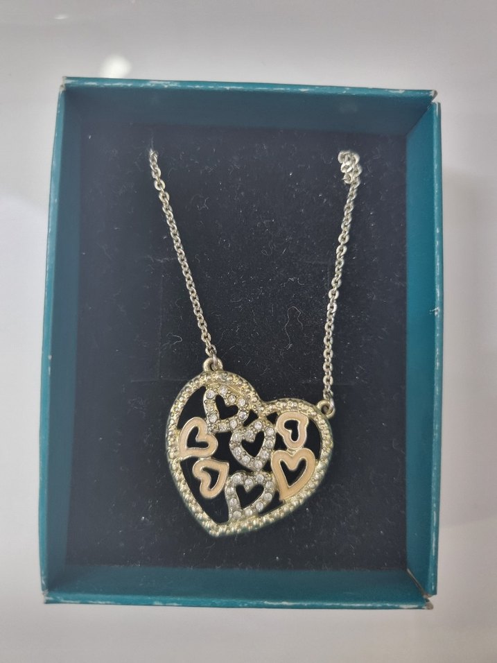 Kalp Detaylı Kolye - Görsel 4