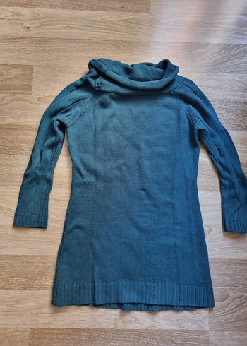 Yeşil Kazak Elbise - Görsel 3