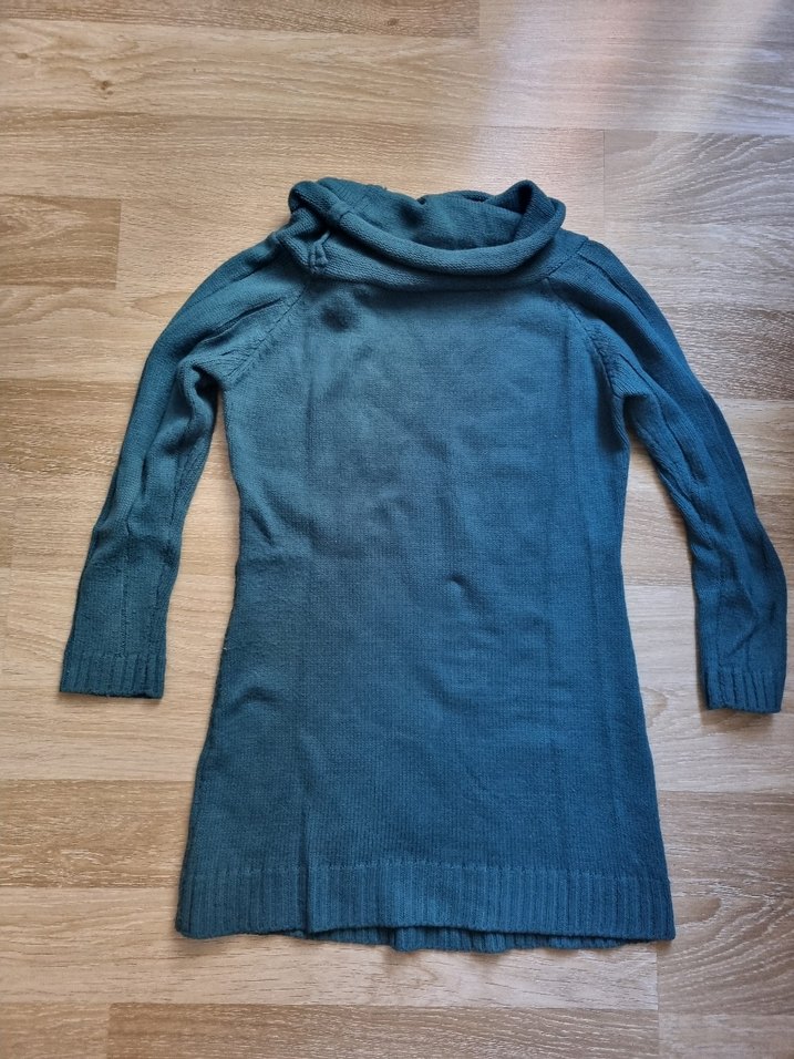 Yeşil Kazak Elbise - Görsel 3