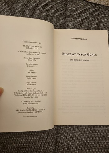  Beden Bilge Ay Cesur Güneş - Didem Öztabak