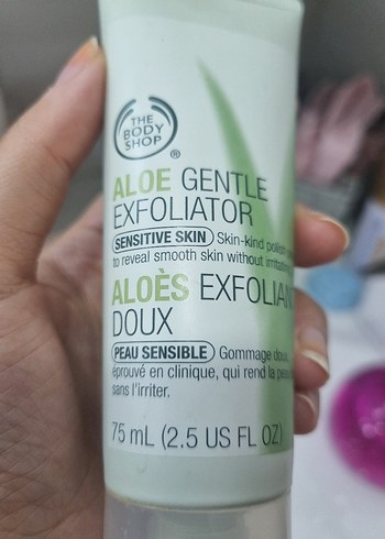 The Body Shop Aloe Gentle Exfoliator/Peeling - Görsel 3