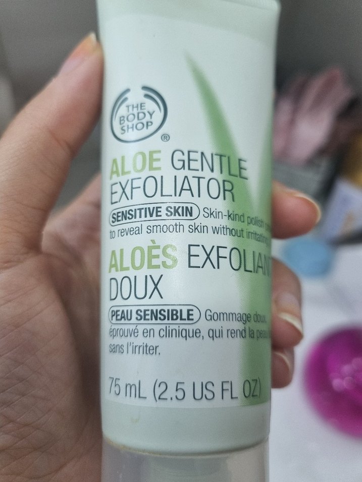 The Body Shop Aloe Gentle Exfoliator/Peeling - Görsel 3