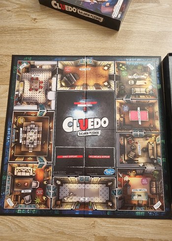  Beden Cluedo Yalanın Peşinde Kutu Oyunu