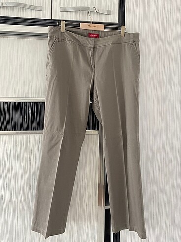 LCW marka, gri keten pantolon, 44 beden