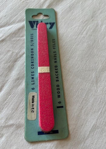 Renkli Pembe Ahşap Tırnak Törpüsü - Görsel 2