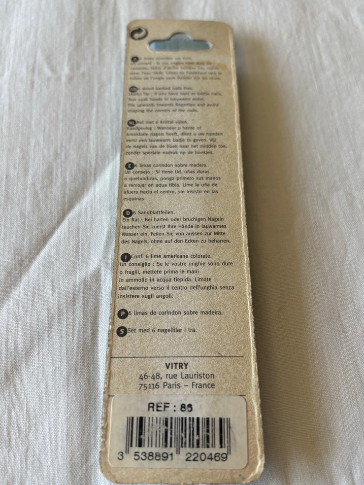 Renkli Pembe Ahşap Tırnak Törpüsü - Görsel 5