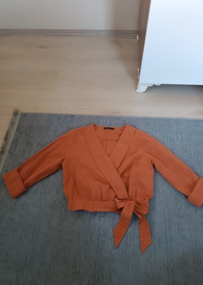 Kruvaze bluz - Görsel 3