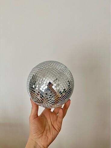  Beden beyaz Renk 12 cm disko topu