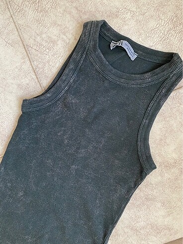Zara Zara halter yaka crop bluz