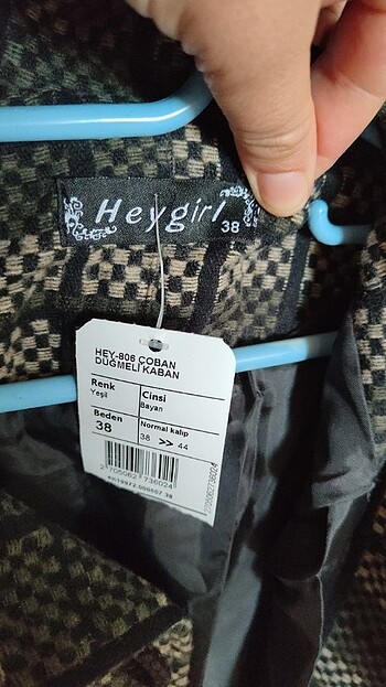 çoban düğmeli kaban - Görsel 8