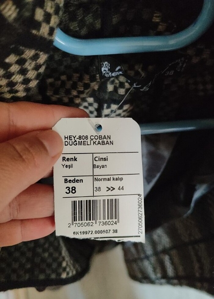 çoban düğmeli kaban - Görsel 3