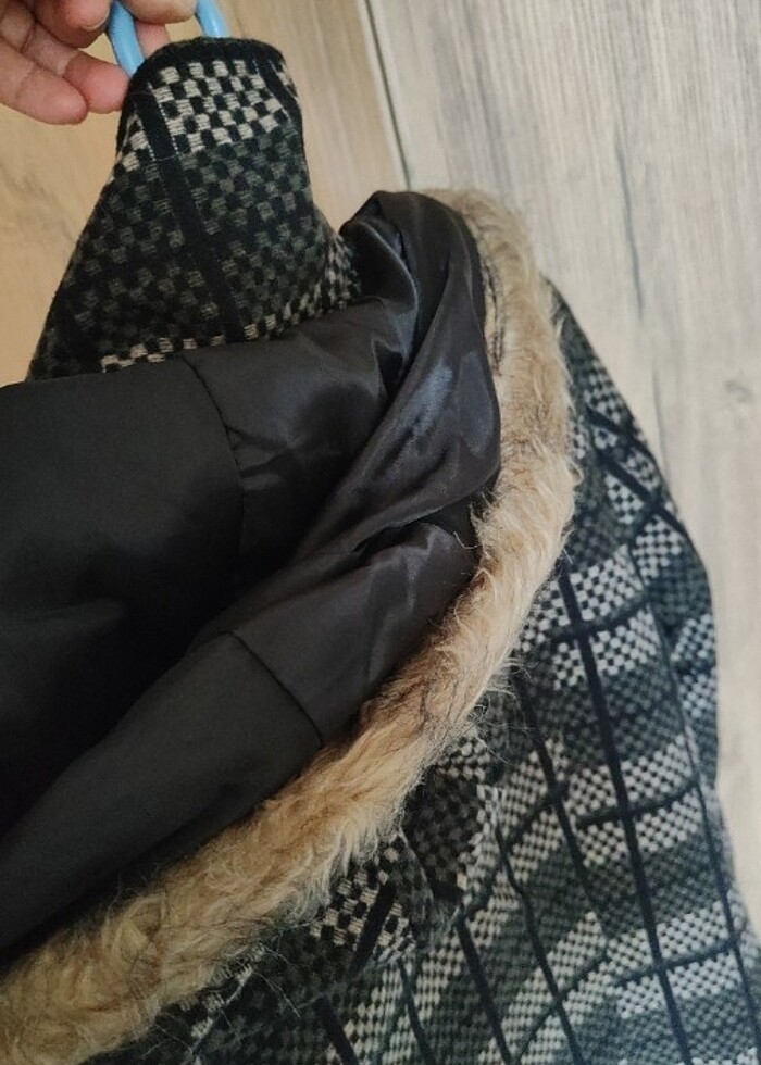 çoban düğmeli kaban - Görsel 5