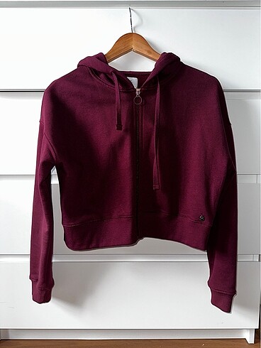 Pull&Bear Cropped Eşofman Üstü