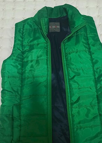 Yeşil Fermuarlı Yelek - Görsel 2