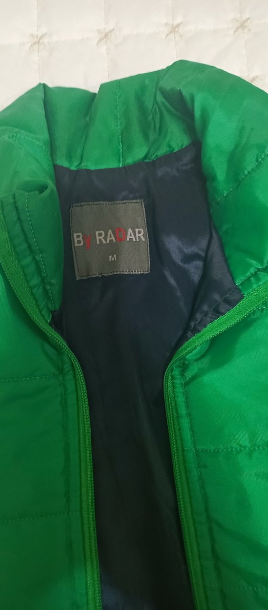 Yeşil Fermuarlı Yelek - Görsel 3