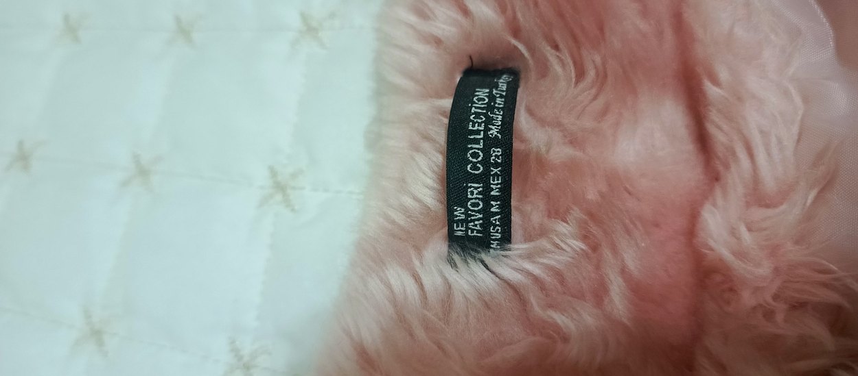 Pembe Midi Kadın Suni Kürk Ceket - Görsel 3