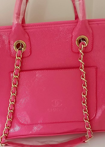 Beden pembe Renk Parlak Pembe Parisian Kadın Çantası