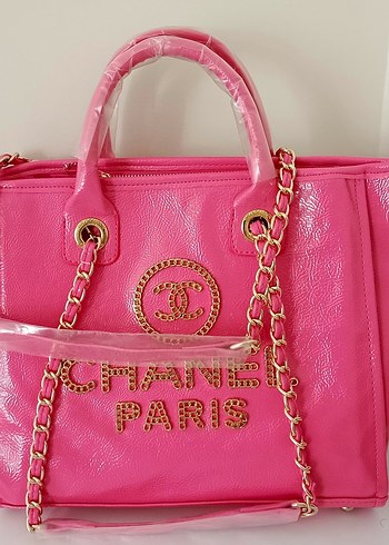 Parlak Pembe Parisian Kadın Çantası