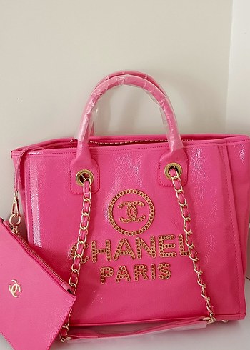 Beden Parlak Pembe Parisian Kadın Çantası