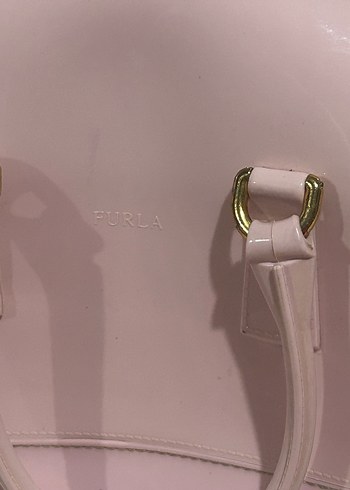 Beden pembe Renk Furla Pembe Parlak Kadın El Çantası