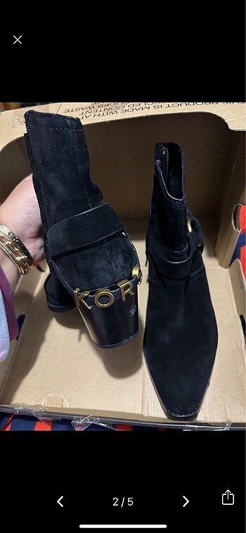 37 Beden siyah Renk Michael kors bot