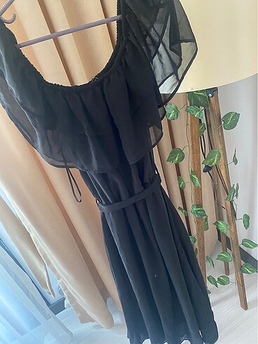 Trendyol & Milla Midi siyah elbise