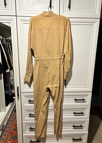 Bej Kemerli Kadın Uzun Tulum - Görsel 2