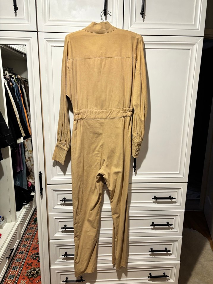 Bej Kemerli Kadın Uzun Tulum - Görsel 2